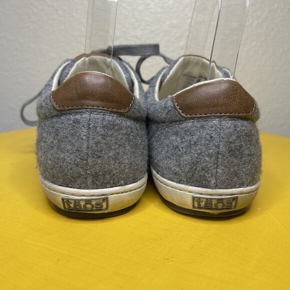 Taos Star Burst Shoes Gray Wool Comfort Casual Walking Sneakers Women’s Size 9 - Picture 9 of 16